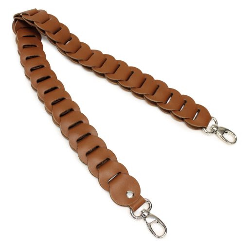 DIY Bőrpánt Szett, Barna, 75 cm hosszú