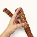 DIY Bőrpánt Szett, Sárga, 75 cm hosszú