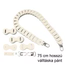 DIY Bőrpánt Szett, fehér