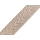 Levehető táska pánt bézs színű szatén hevederből, 4 cm széles