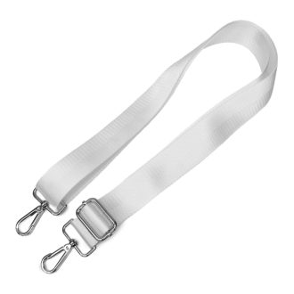 Levehető táska pánt sötétkék szatén hevederből, 4 cm széles