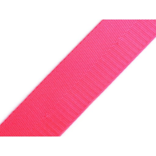 Levehető táska pánt sötétkék szatén hevederből, 4 cm széles