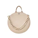 Óriási szemekből álló táskafül lánc, nikkel, 55 cm