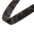 Szürke fekete military mintás, széles táskafül, sporttáska vállpánt, 50 mm