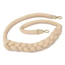 Fonott bezs puha taskapant