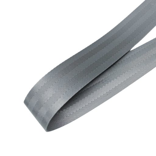 Táska vállpánt, szürke, 40 mm, arany