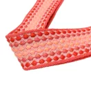 Pink pöttyös, széles cserélhető táska pánt