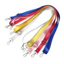 kék szatén heveder, 2,5 cm, nikkel