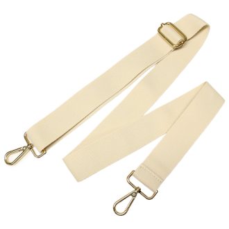 Táska vállpánt bézs polipropilén, 40 mm, arany