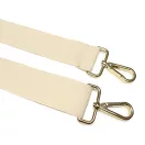 Táska vállpánt bézs polipropilén, 40 mm, arany