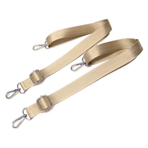 Állítható hátizsák pánt, szatén, rózsaszín, 25 mm