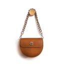 Óriási szemekből álló táskafül lánc, nikkel, 55 cm