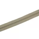 Bézs műanyag vékony spirál cipzár, RT0