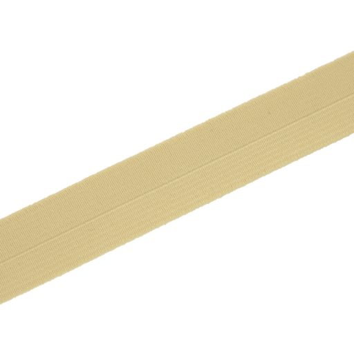 Bézs rugalmas szegőszalag 23 mm