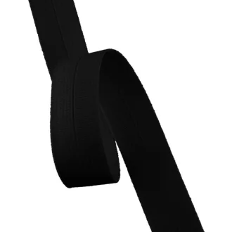 Fekete rugalmas szegőszalag 23 mm