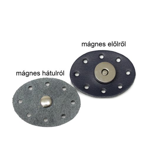 Szegecses mágneszár 14 mm, nikkel
