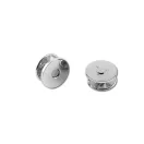 Szegecses lapos mágneszár 18 mm, nikkel