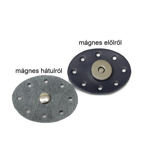 Szegecses mágneszár 14 mm, nikkel