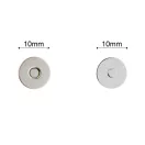 Mágneszár, arany, 10 mm