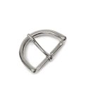 Félkör alakú női övcsat, 40 mm, nikkel