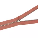 Fém cipzár, T5, nikkel, rózsaszín