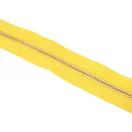 Fém cipzár, T5, sárga