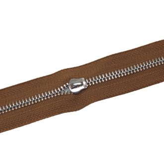 Fém cipzár, T5, nikkel, sötétkék