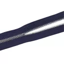 Fém cipzár, T5, nikkel, sötétkék