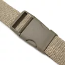 Műanyag hevedercsat, 25 mm