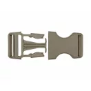 Műanyag hevedercsat, 25 mm