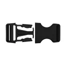 Műanyag hevedercsat, 25 mm