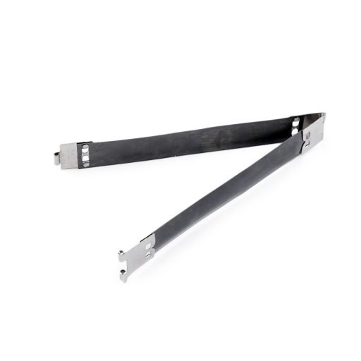 Pikk-pakk zár, 12 cm, nikkel