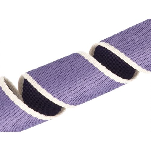 Lila színű műszálas heveder, 38 mm