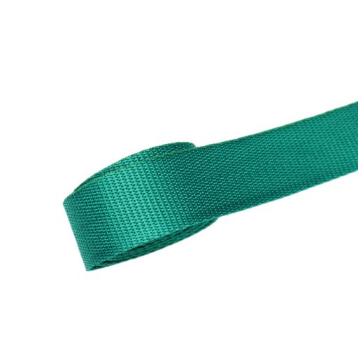 Smaragd zöld polipropilén heveder, 30 mm