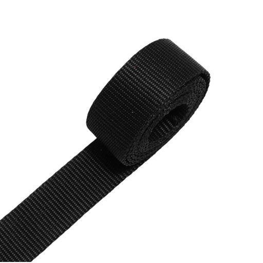 Polipropilén heveder, fekete, 30 mm