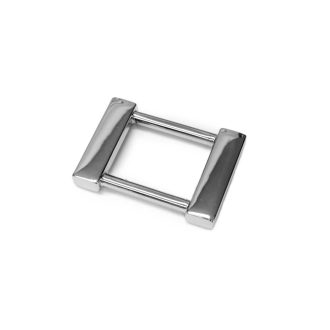 Szögletes fogótartó, 20 mm, nikkel