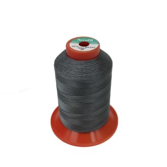 Bőrvarró cérna, 20-as, Synton, sötétszürke