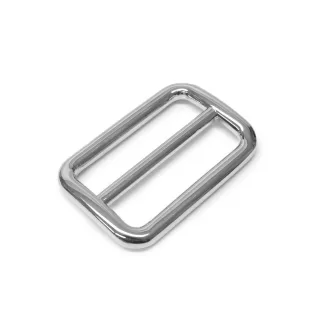 Zamak fix csúszó, 40x22x4 mm, nikkel