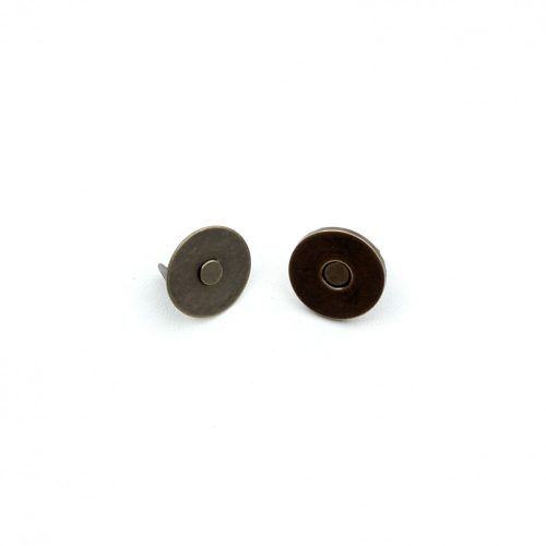 Lapos mágneszár, antik, 18 mm