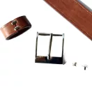 Övcsavar 10x4 mm, nikkel