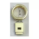 Kör alakú táska zár. nikkel