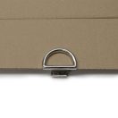 Félkör táska zár. nikkel