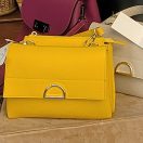 Félkör táska zár. nikkel