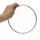 Karika táska fogó, nikkel, 180 mm