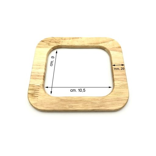 Fa táskafül, négyzet