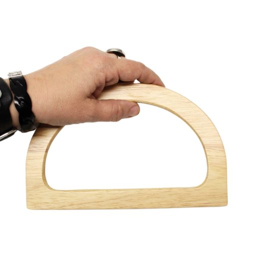 Fa táskafül, íves, 16 cm