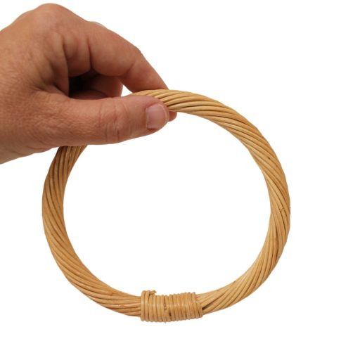 Vessző táskafül, kerek