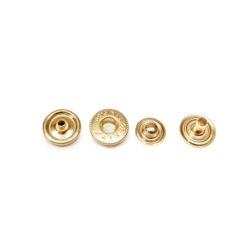 Arany kesztyű patent, vas, 12.5 mm