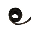 Szürke-fekete military mintás szövött heveder, 50 mm