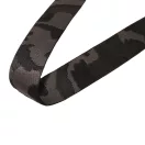 Szürke-fekete military mintás szövött heveder, 50 mm